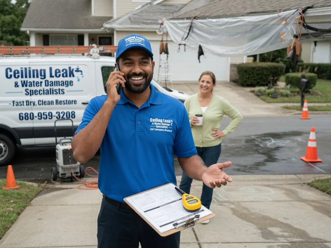 Ceiling Leak Cleanup Comfrey, MN FAQs